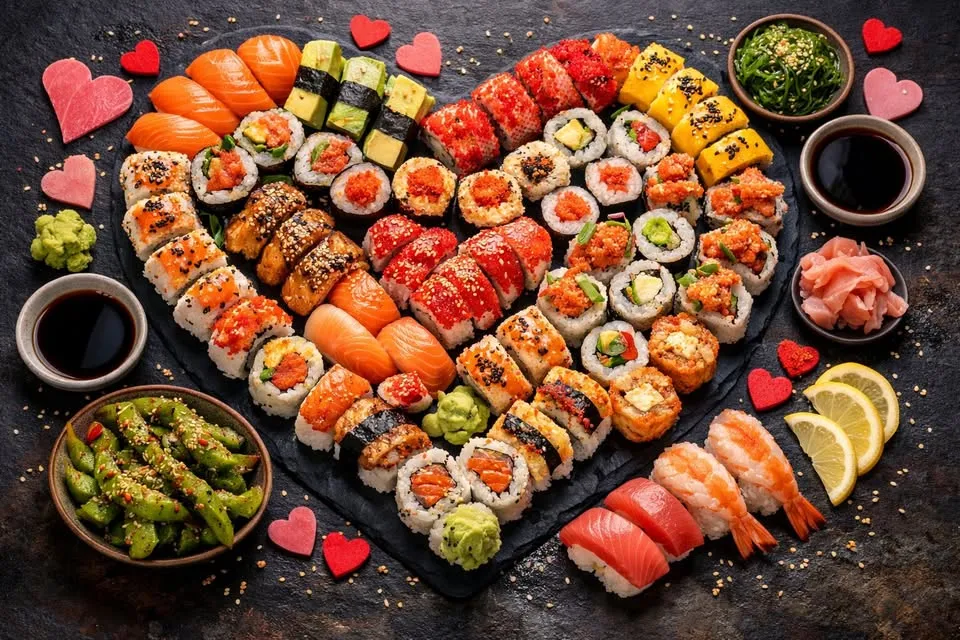 Valentin napi Sushi All You Can Eat