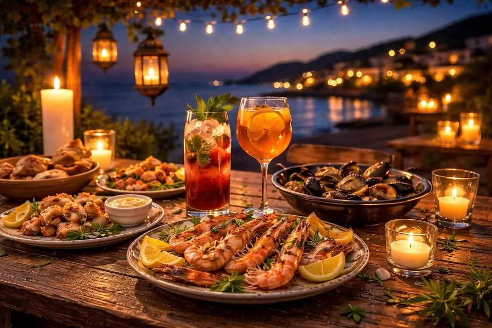 Mediterrán vacsoraest